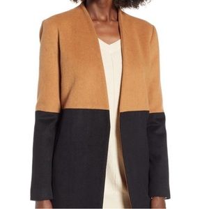 Mural Colorblock Coat